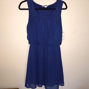 Royal blue, light weight dress!